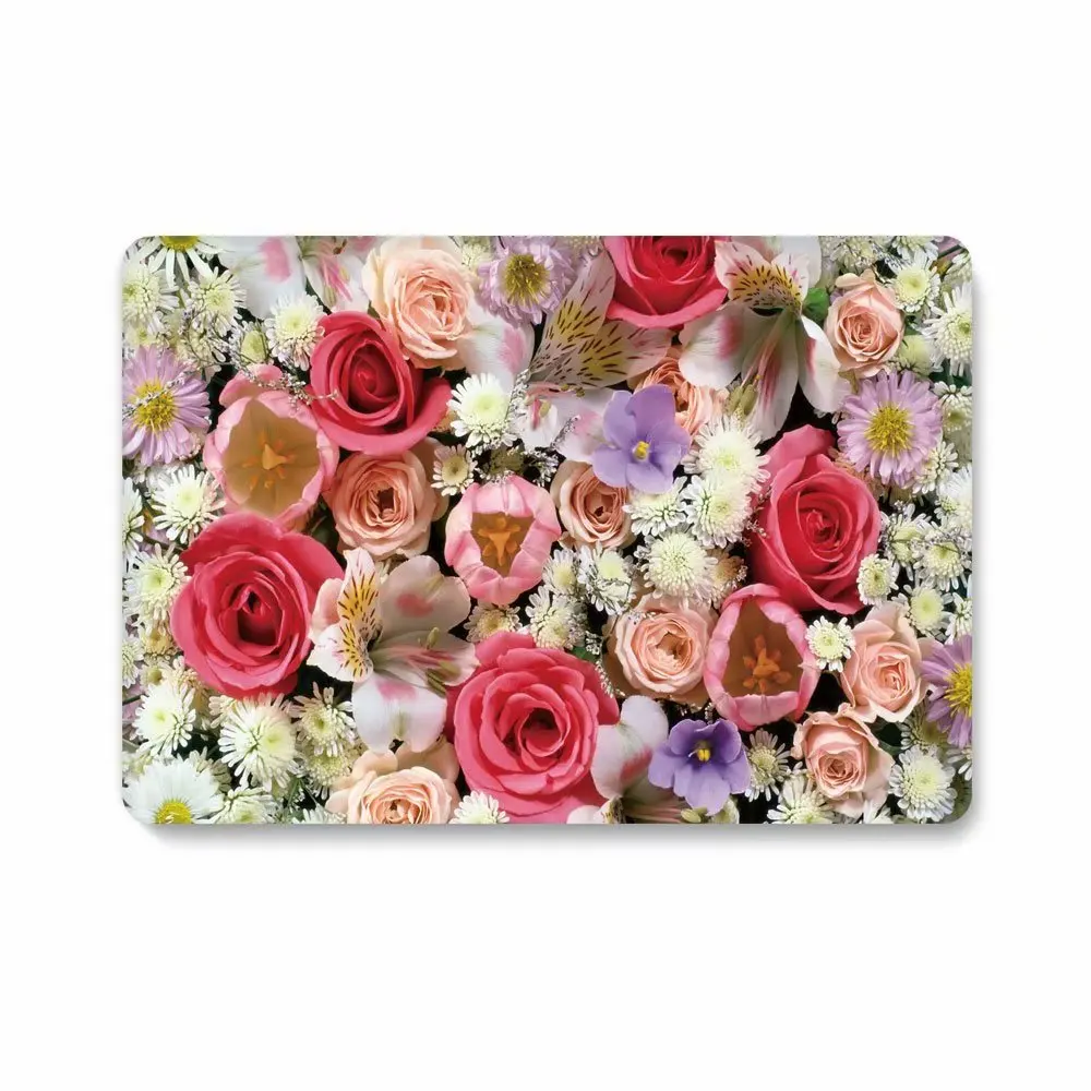 Leaf Flower Hard Case Cover For Macbook Air 13 11 Pro 13.3 12 15 15.4 Protective Shell For Apple Mac Pro 13 Case Fashion Sleeve