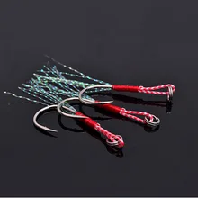 30pcs Professional Tied Up Iron Hook And double rims Tow High Carbon  Fishing Hooks fish assist hook