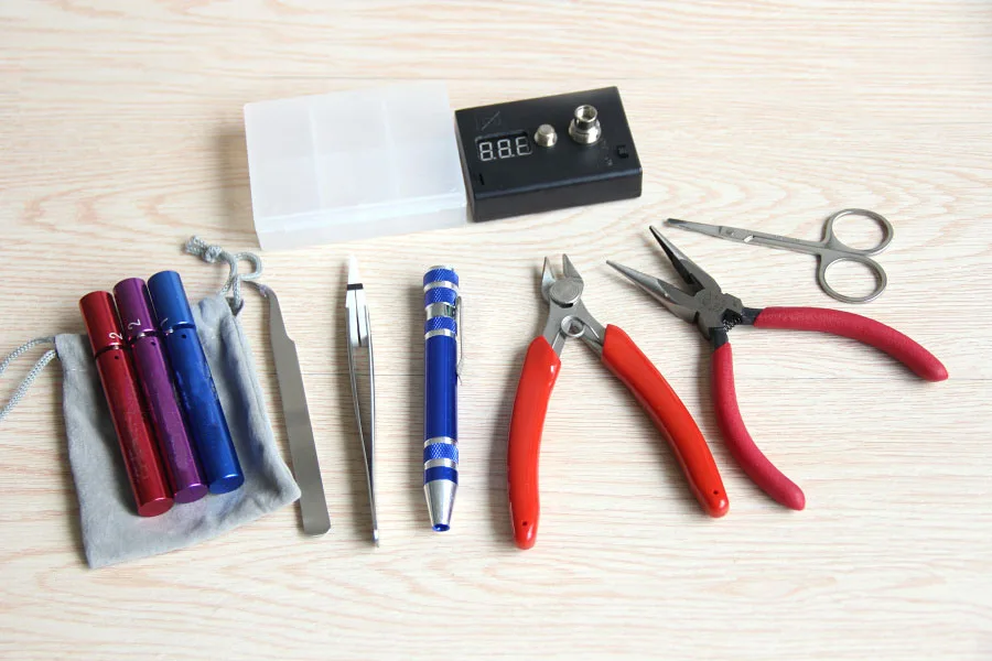 New Magic stick CW tool coil vape Complete kit E-cig master 6 IN 1 DIY jig vape tool kit PE Box ecig rda tool kit atomizer coil New Magic stick CW tool coil vape Complete kit E-cig master 6 IN 1 DIY jig vape tool kit PE Box ecig rda tool kit atomizer coil