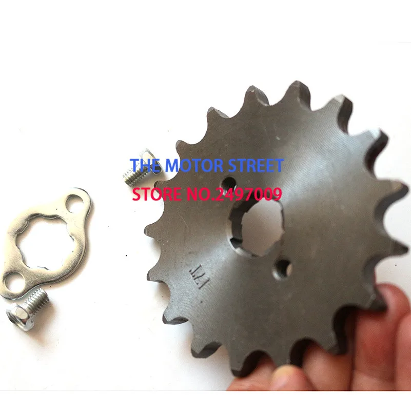 

good quality ATV Retrofit Fitting 520 Inner Diameter 20mm Small Flywheel Engine Drive Small Sprocket 17 Teeth