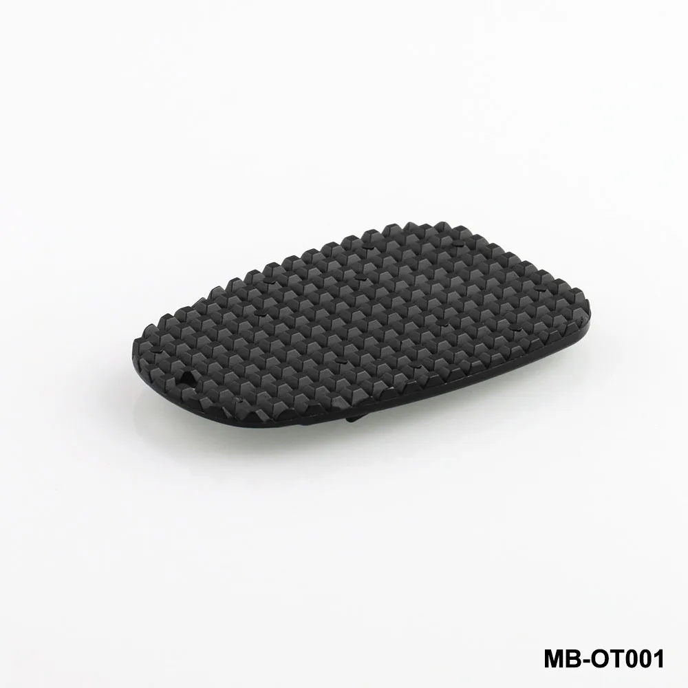 CARCHET черный двигатель мотоцикла пластик Kickstand Сторона Kick Pad пластина база для Yamaha Honda Мотоцикл harley