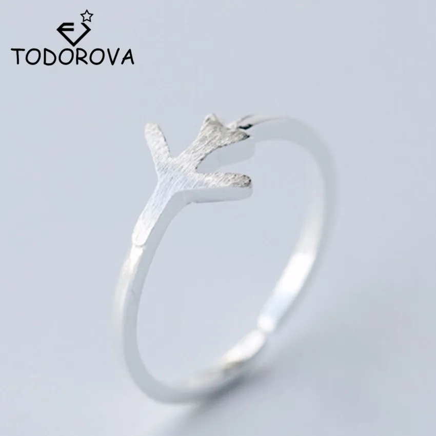 

Todorova Men's Women's Airplain Adjustable Rings Charms Girl Cute Aircraft Air Plane Finger Ring Party Jewelry Drop Shipping