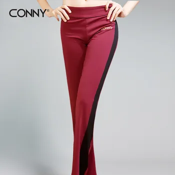 

Women's BootLeg Yoga Pant Unique Styles Fold-Over Waistband Stretchy Cotton Blend Yoga Pants