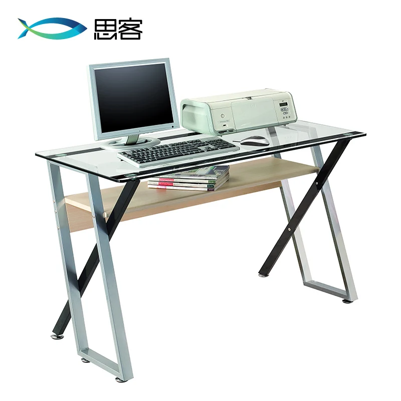 Best Off The Table Glass Computer Desk Desktop Home Computer Desk