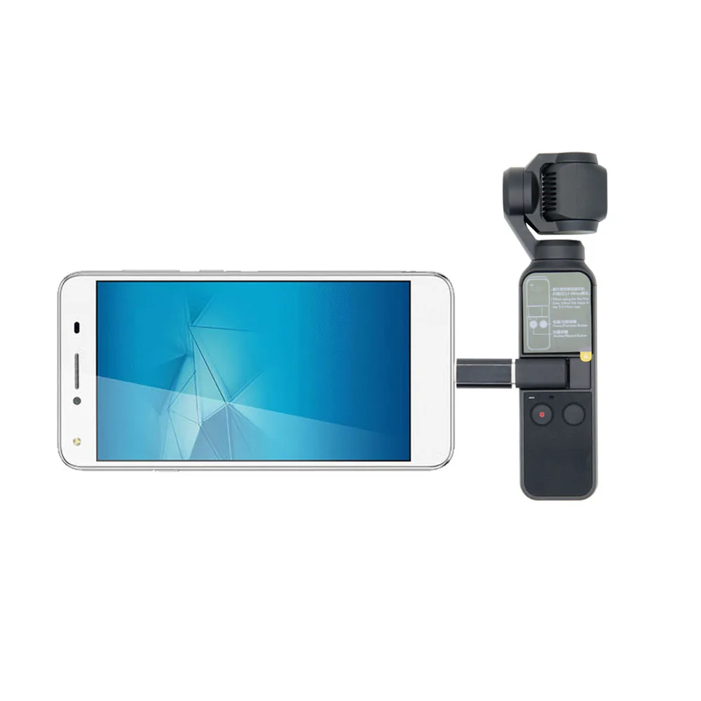 

USB-C Type-C to Micro-USB Converter for DJI OSMO Pocket Gimbal Adapter