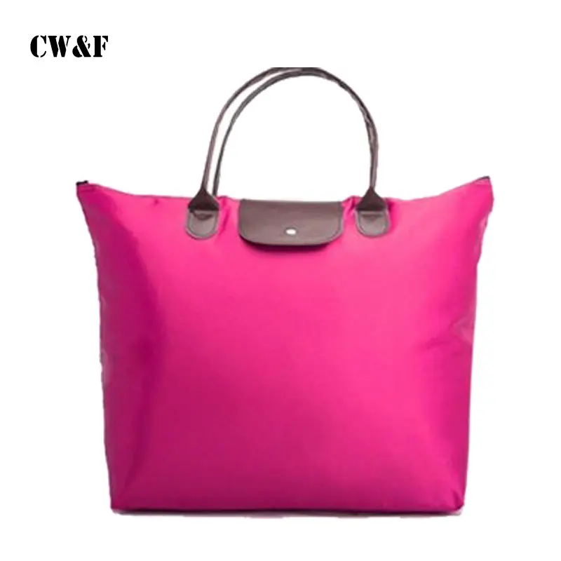 

2018 portable handbag supermarket shopping bag large-capacity green pocket zipper mommy