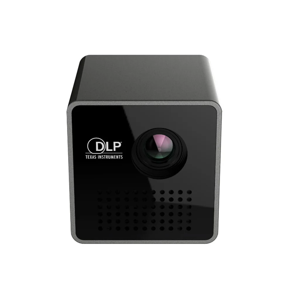 

P1 Smart Home Mini Mobile Wireless Portable Projector Pocket Movie Home Video Digital Theater DLP Projector Chargable Projector