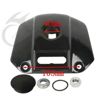 Motocicleta Farol Preto Suporte de Montagem Para Harley Sportster XL 883 1200 Modelos 92-13 11