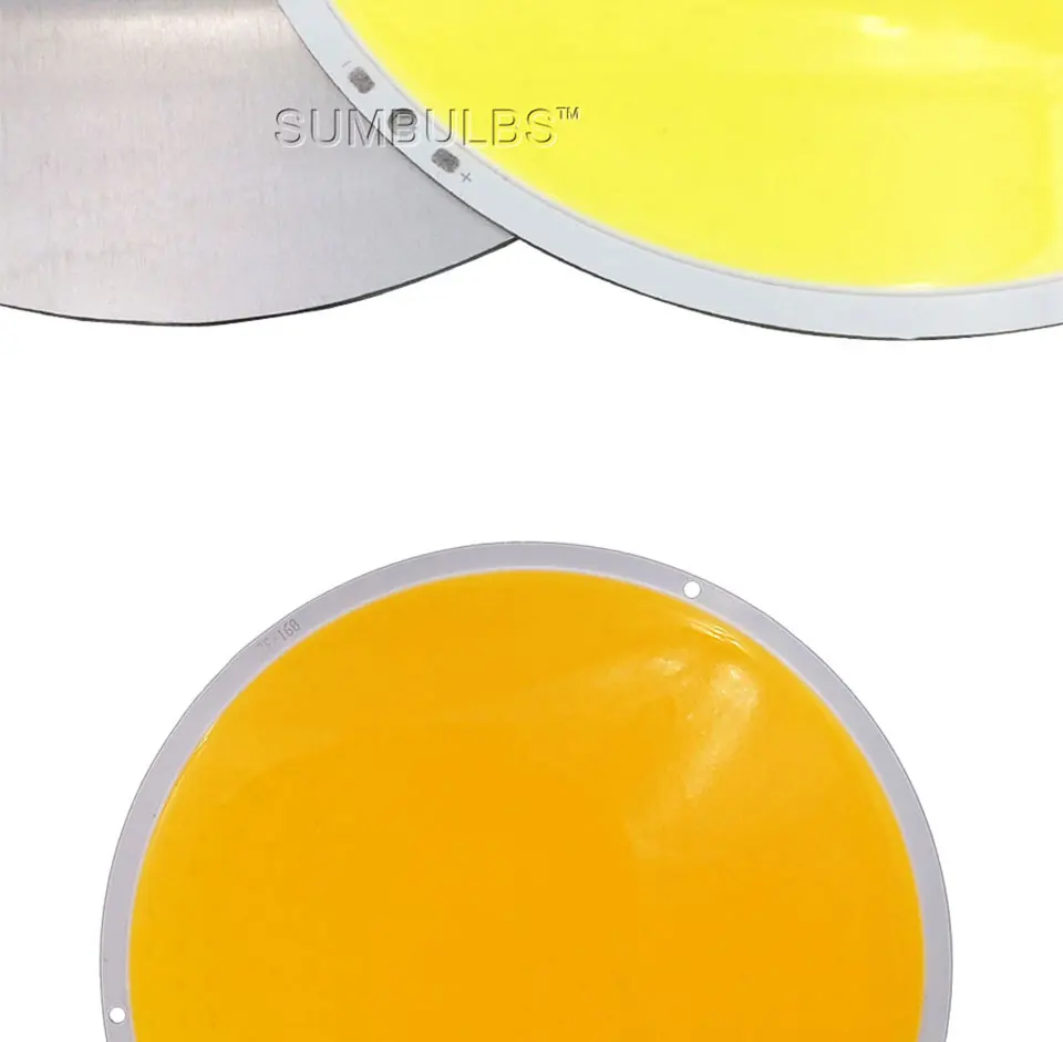 108MM 160MM 50W 200W Round COB LED Light 12V Ultral Bright Sun Lamp Bulb Warm Cold White for DIY DC 12-14V LED (9)