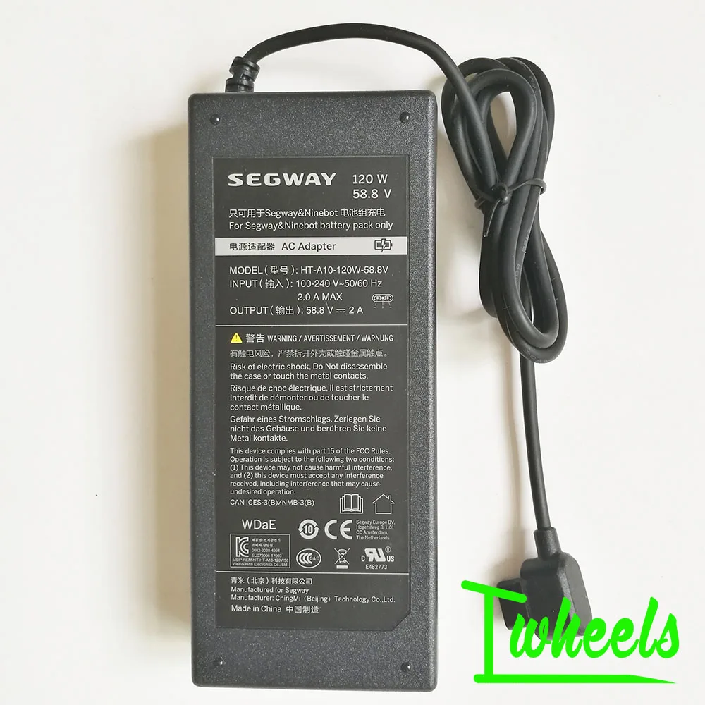 Clearance Original  Ninebot Z10 58.8V 120W Ninebot One Z10 Ninebot Mini Plus fast charger balancing Vehicle charger spare parts 1