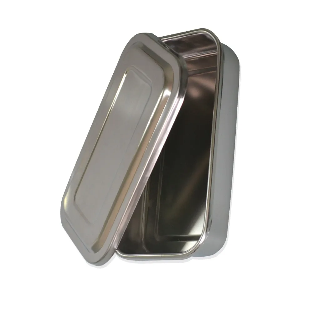 1 шт. нержавеющая сталь при высокой температуре и высоком давлении дезинфекция коробка Медицинский хранения кассеты Крышка стерилизатор для посуды 8 дюймов