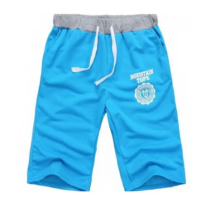 Мужские шорты полулетние пляжные с принтом дышащие хлопковые Модные Повседневные Шорты Для улицы-MX8