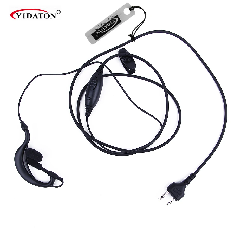 Two Way Radio Accessories Hot G Shape Earpiece Headset PTT MIC for Midland Radio LXT GXT 75 810