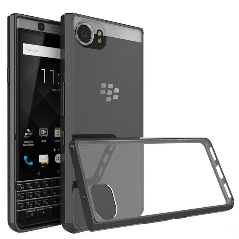 

For Blackberry KEYone Case Shockproof Crystal Clear Cover Transparent Armor Cover For BlackBerry Mercury DTEK70 Phone Case fn308