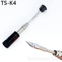 TS-K4 наконечник паяльника долото коническая Замена припоя бит для TS80 мини USB Цифровой паяльник бессвинцовый