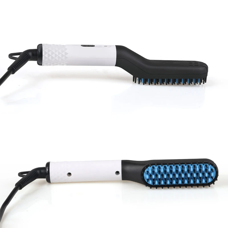 

Multifunctional Hair Straightener Comb Irons Quick Heating Curling Beauty Hair Styling Straightening Brush Tool