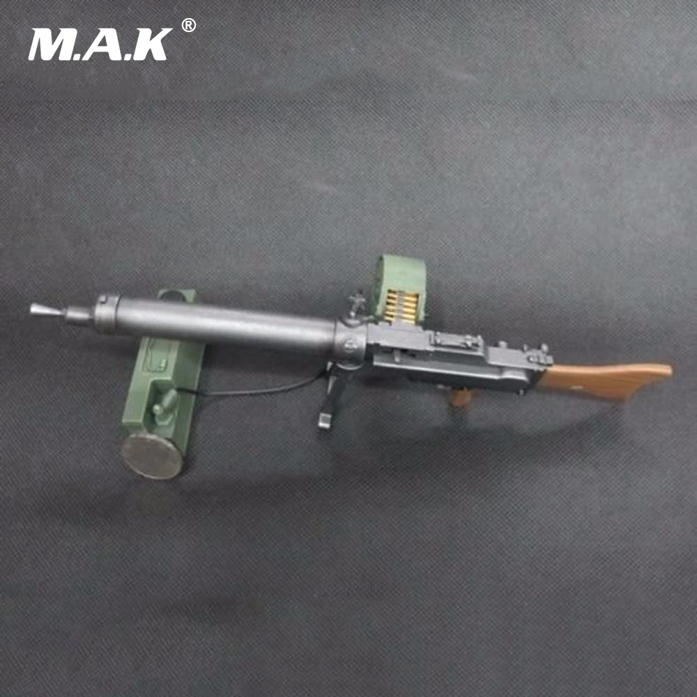 Масштаб 1/6 модель оружия солдата игрушки MG08/15 пулемет с водяным охлаждением для
