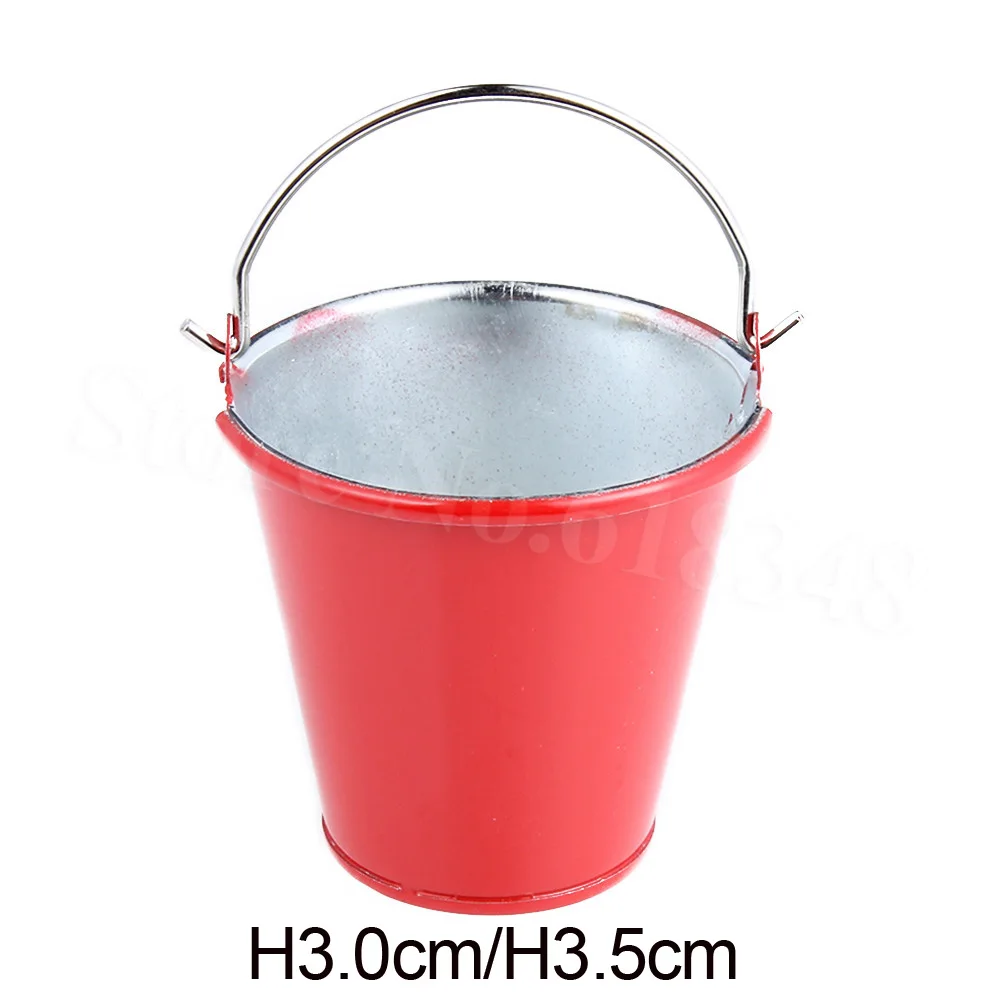 RC Rock Crawler Decor Accessories Metal Bucket Pail Model Tools for 1/10 TAMIYA CC01 Axial SCX10 RC4WD D90 D110 RC Truck Car RC Rock Crawler Decor Accessories Metal Bucket Pail Model Tools for 1/10 TAMIYA CC01 Axial SCX10 RC4WD D90 D110 RC Truck Car