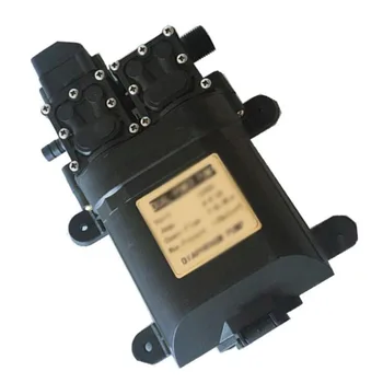 

High Power Pressure Double Head Diaphragm Water Pump 12V 0.8Mpa Electric Sprayer Pump 6L/MIN Flow