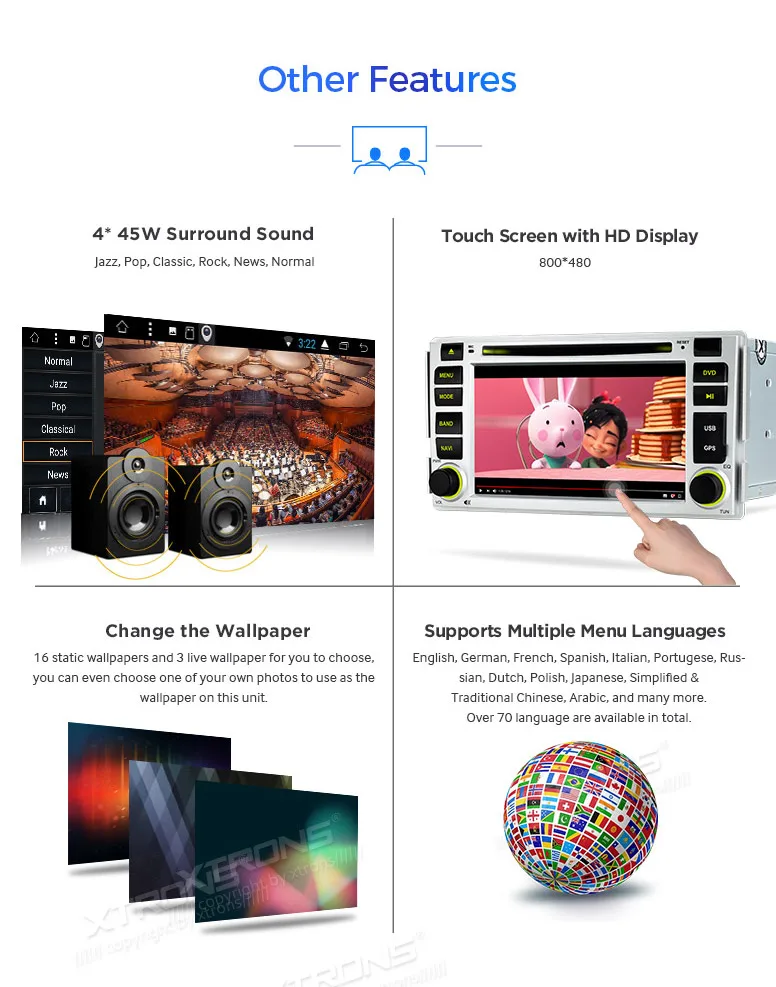 Perfect 6.2" Android 7.1 GPS Radio Car DVD Player for Hyundai Santa Fe Second generation CM 2006 2007 2008 2009 2010 2011 2012 20
