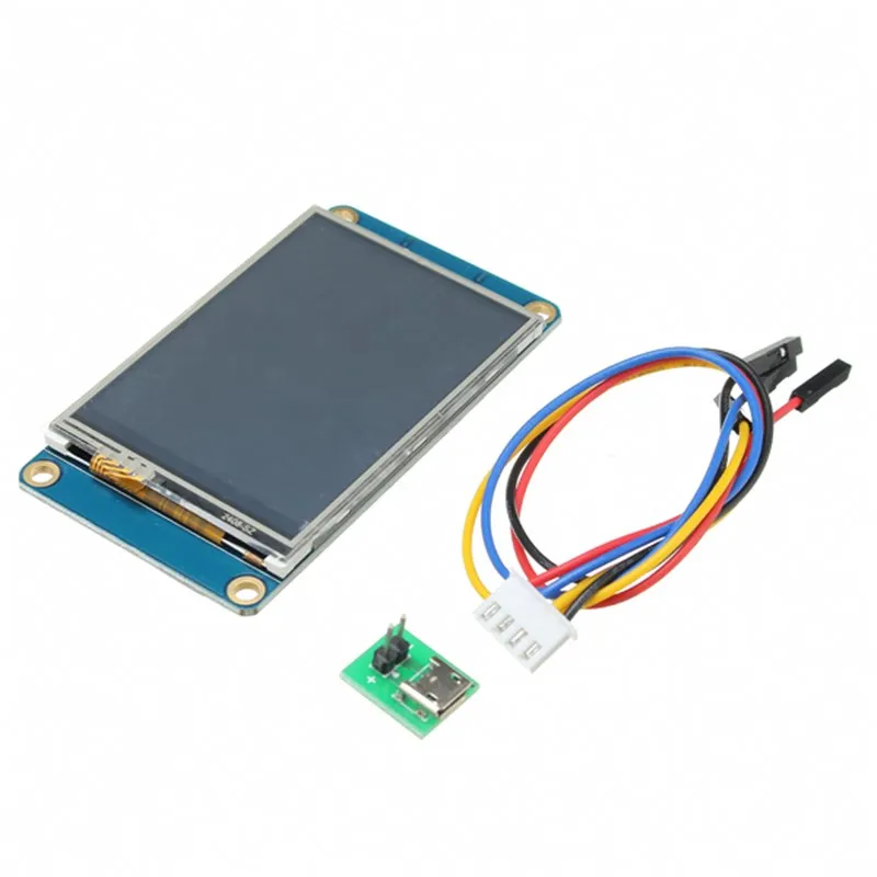

New English Version NX3224T024 2.4" TFT 320 x 240 Touch Screen UART HMI Smart LCD Module Display for Arduino TFT