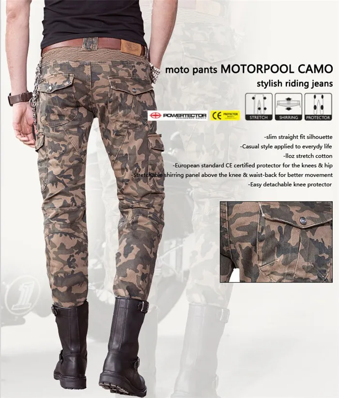 Камуфляж Открытый Тактические Штаны Uglybros moto rpool Camo Ubs07 джинсы Для мужчин rcycle