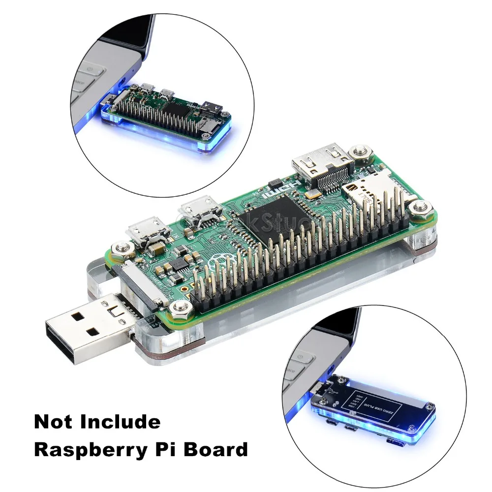 USB Dongle Expansion Breakout Module Kit for Raspberry Pi Zero / Zero W ...
