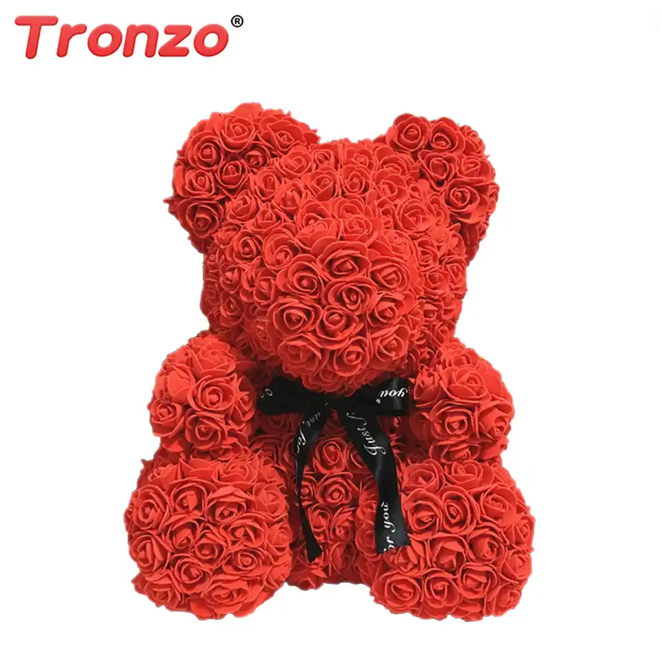 teddy bear with a rose