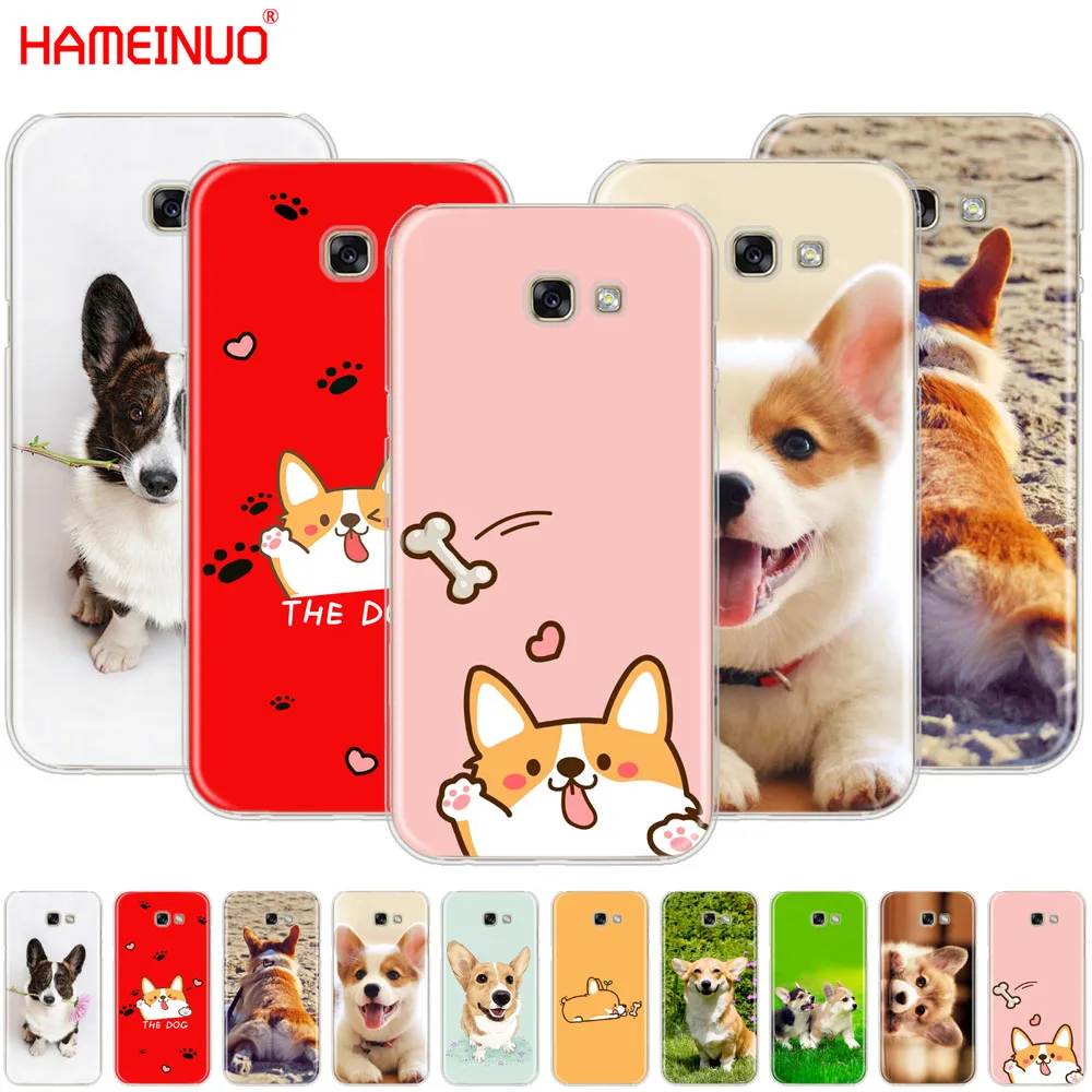 HAMEINUO Corgi милый мультяшный чехол для сотового телефона с изображением собаки Samsung