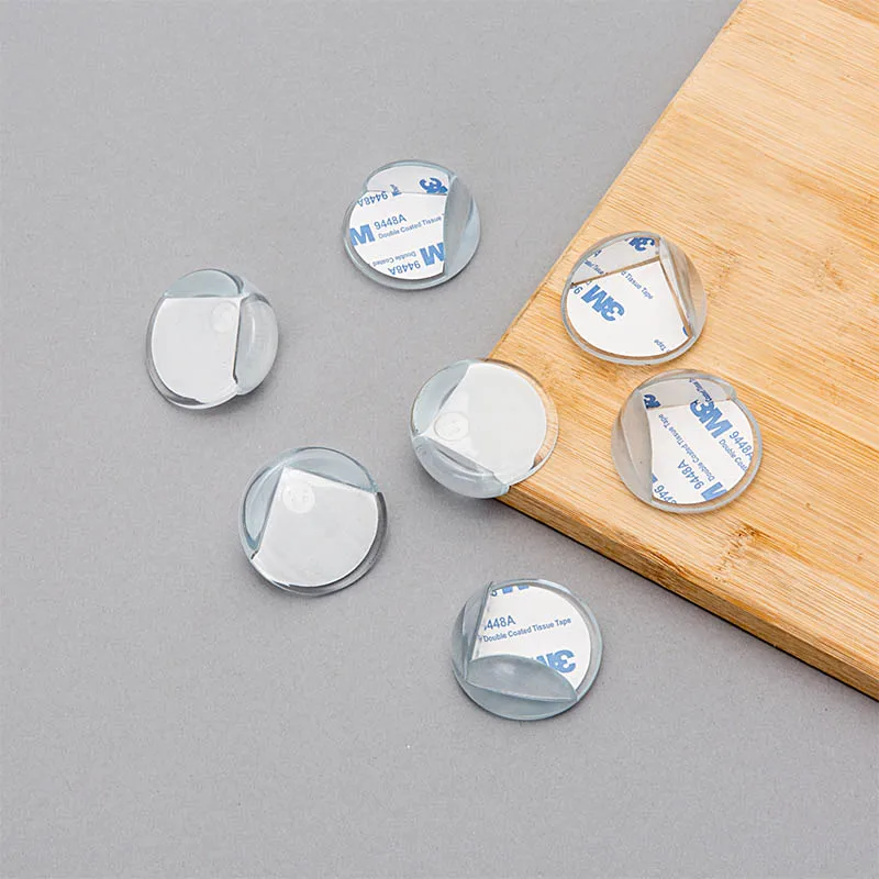 Strong elastic thickening table corner transparent silicone anti-collision angle Anti-collision anti-collision protection cover