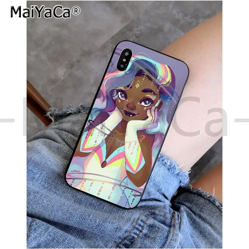 MaiYaCa MELANIN POPPIN queen Black Girl низкая цена на продажу чехол для телефона iphone 11 pro X 66S 7 7plus 8