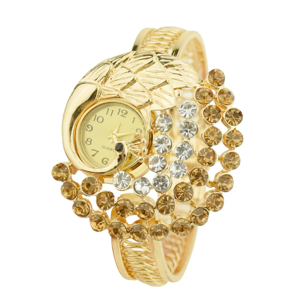 Женские наручные часы reloj mujer круглые полностью бриллиантовые браслет аналоговые