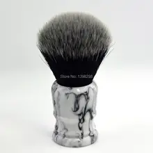 CSB мягкая синтетическая щетка для бритья волос с хорошим узлом смокинга и мраморный, резиновый ручкой для влажного бритья