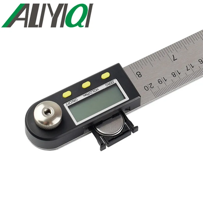 5429-200 0-200 мм уровнемерный инструмент цифровой угол линейка finder метр угломер, Гониометр nclinometer из нержавеющей стали