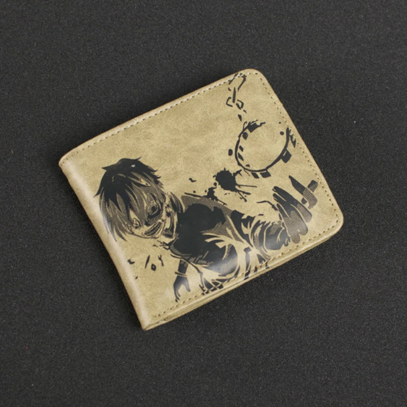 

Comics Naruto Luffy Cartoon Wallet 3D Purse Logo Credit Card Holder Man Wallet anime Tokyo Ghoul Purse