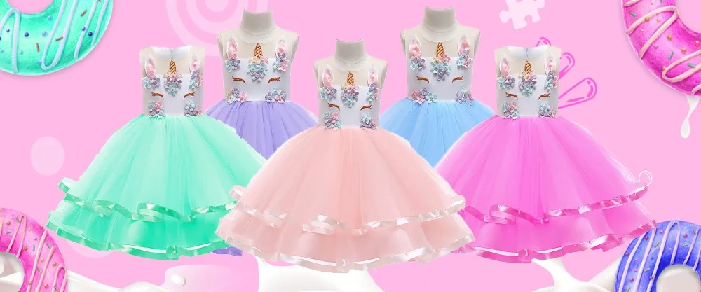 Элегантное платье для девочек с розами; детское платье принцессы на день рождения с аппликацией; бальное платье; модные детские платья; Одежда для девочек