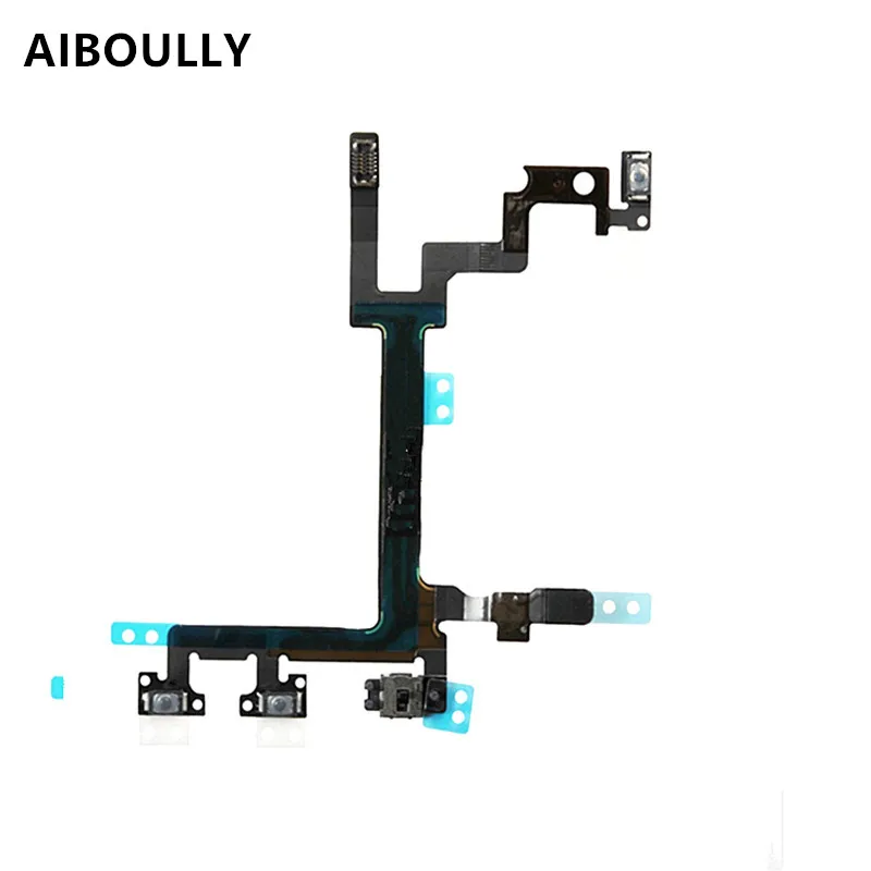 AIBOULLY высокое качество вкл/выкл flex для Iphone 5 5G включение/выключение питания