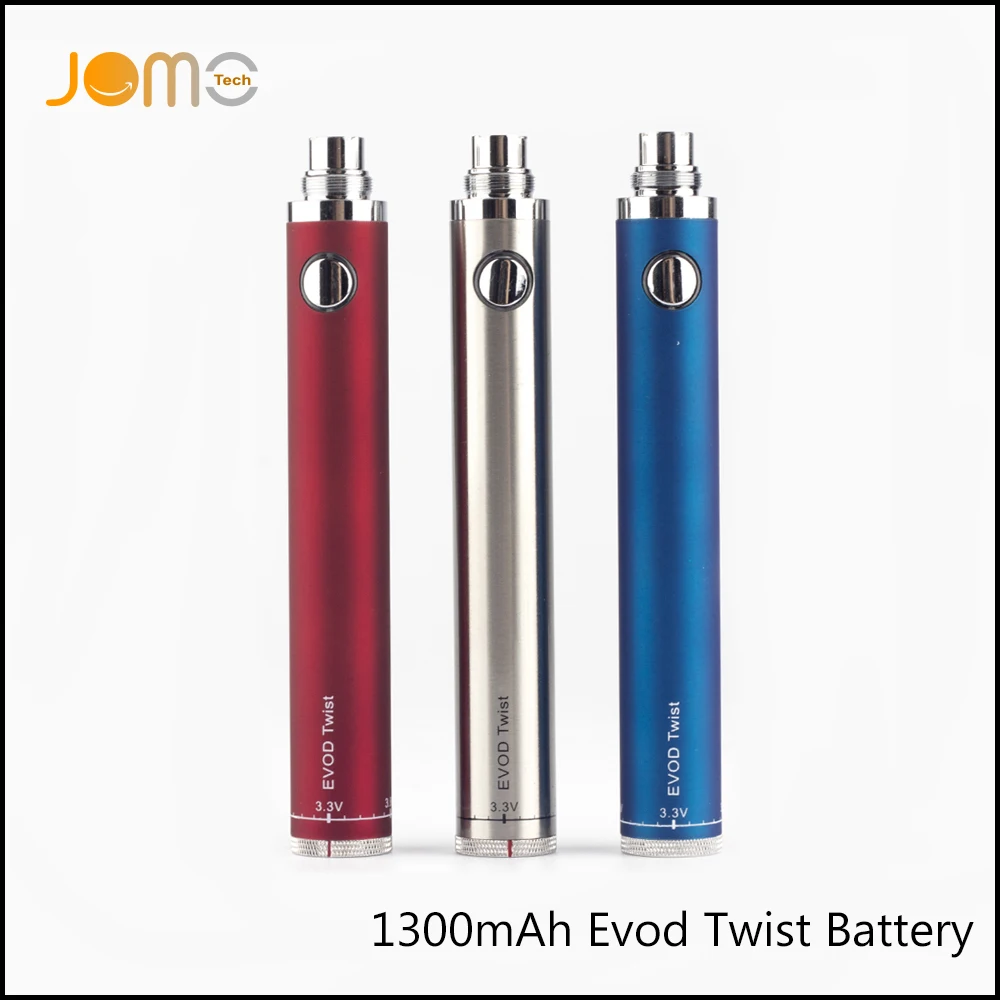 Big Capacity Ego Evod 1300mah Twist Battery Variable