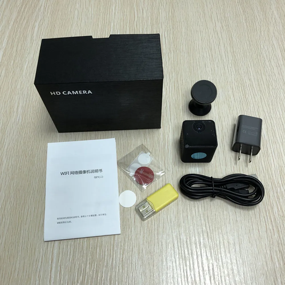Wifi камера мини 1080 P Invisibl ночная версия петля видео рекордер беспроводная IP камера домашний монитор Обнаружение движения мини видеокамера