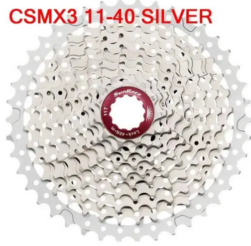 

SunRace 10 Speed CSMX3 11-40 t 11-42 t 11-46 t Bicycle Freewheel Wide Ratio bike Mountain Bicycle Cassette Tool MTB Flywheel