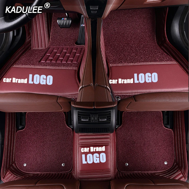 KADULEE автомобильный напольный коврик для ног subaru xv forester 2009 outback legacy, изготовленный на заказ, водонепроницаемые автомобильные аксессуары, авто стиль