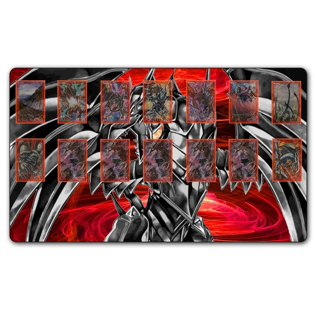 (YGO 32 Playmat) 35X60CM YU GI OH Players Play Mat Board Games YGO