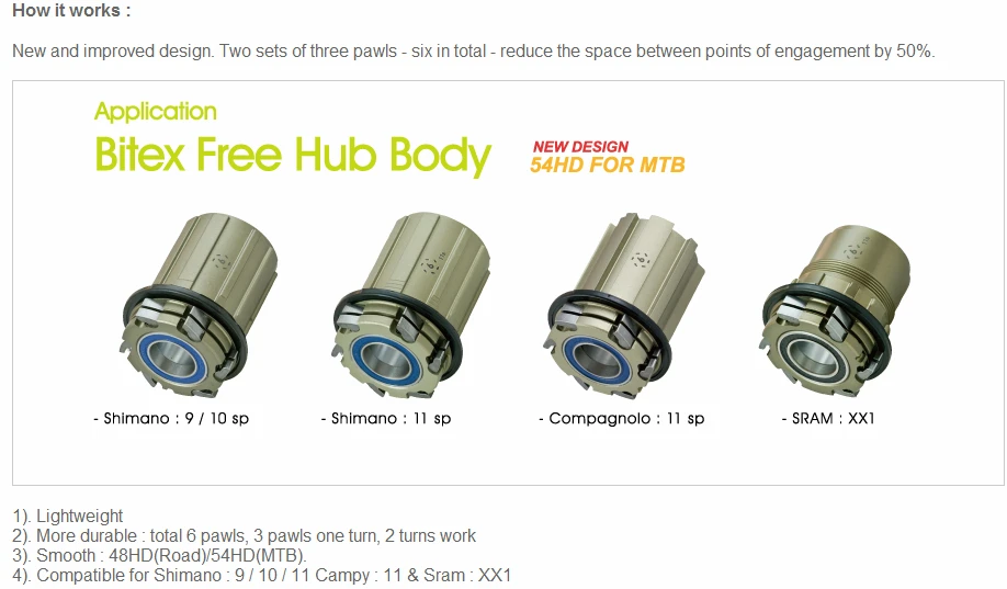 free hub mtb