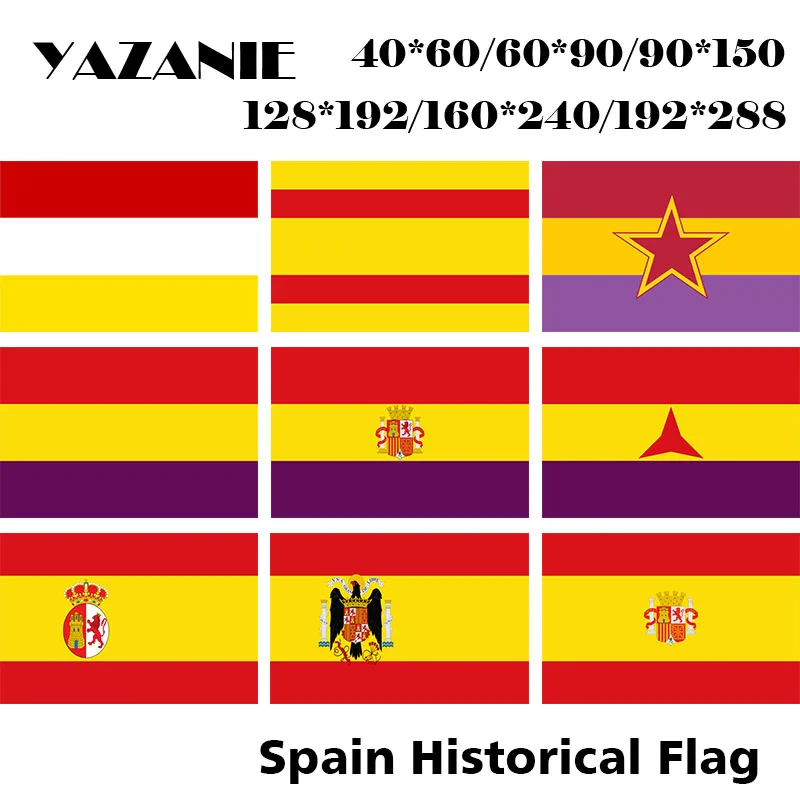 YAZANIE Большой Двухсторонний испанский Империя 1760 1701 флаг Берега Слоновой Кости 1700-1771 военно-морской Ensign крест Бургундия Испания флаги и баннеры