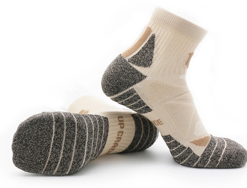 UG спортивные носки мужские и женские хлопковые тапочки для бега и велоспорта дышащие спортивные трикотажные носки высшего качества для улицы