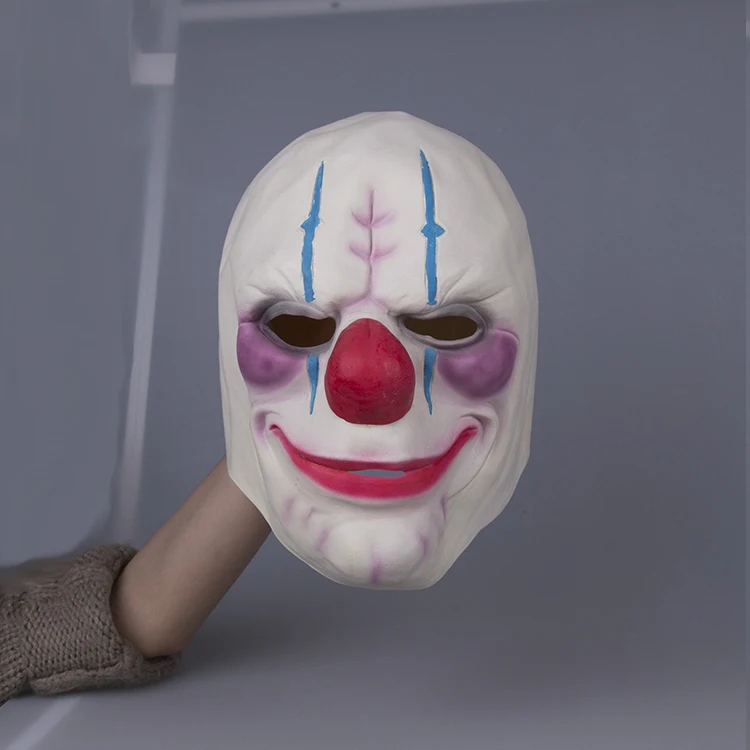 Game Payday The Heist Mask Latex Cosplay Dallas  Chains Hoxton Wolf Masks for Halloween Christmas Party (21)
