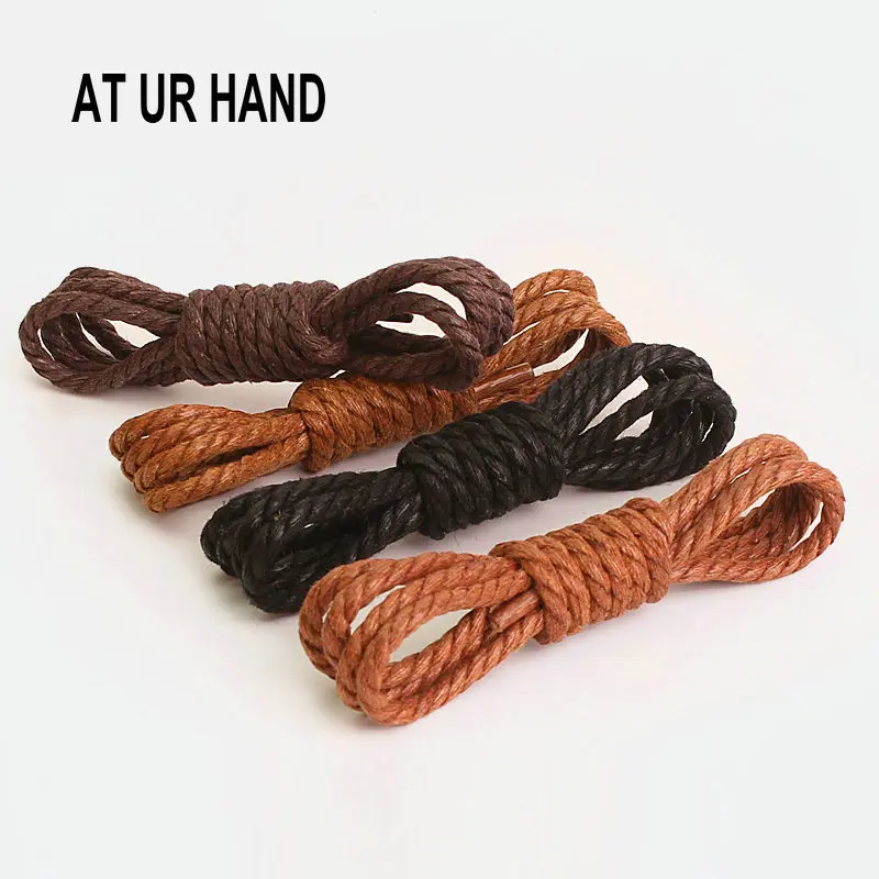 Buy 100cm Three rope waterproof shoelaces unisex casul
