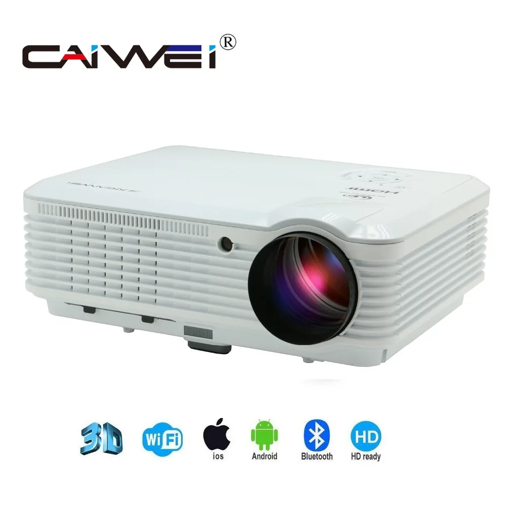 

Video LED Projector WiFi Wireless Support 1080P Full HD Home Theater Cinema Projector for Games Movie Laptop Smartphone