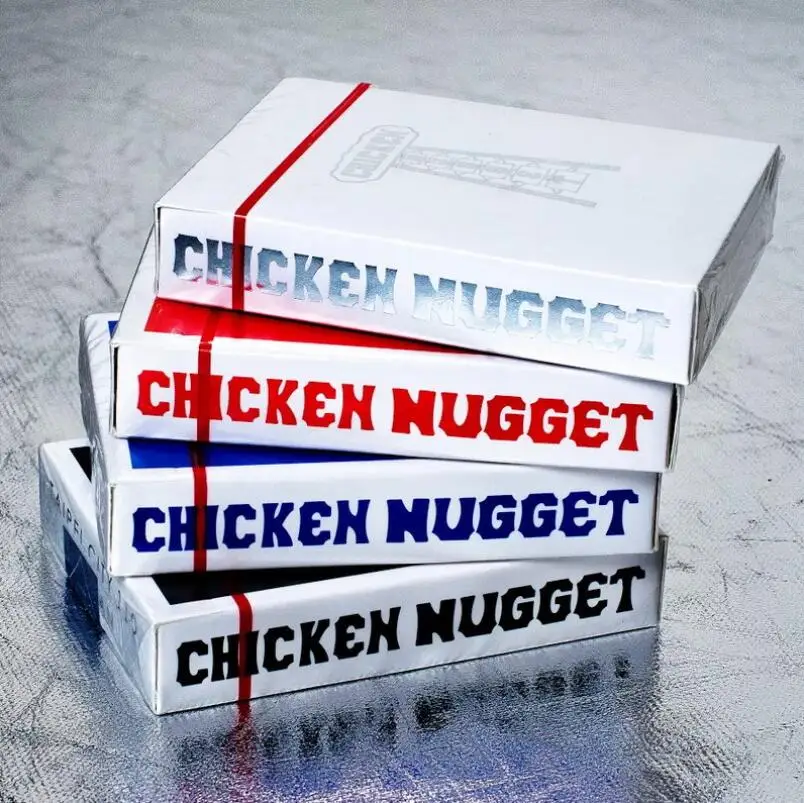 

1 Deck Chicken Nugget Playing Cards Poker Size Deck HCPC Custom Limited Edition Magic Tricks