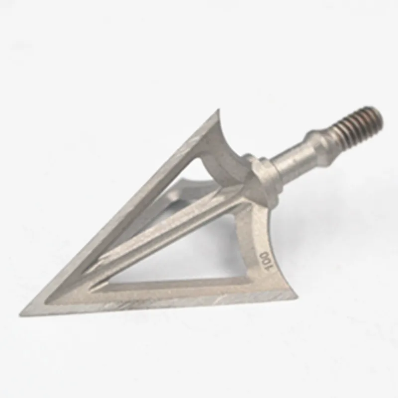 

G5 Stainless steel hunting tools Broadheads 100 grain Hunting Arrowhead Tips for Compound bow Archery 6pack